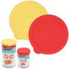 PUREKRA 2PCs 3.2-inch Silicone Lids for SpaghettiOs Canned Pasta 15.6