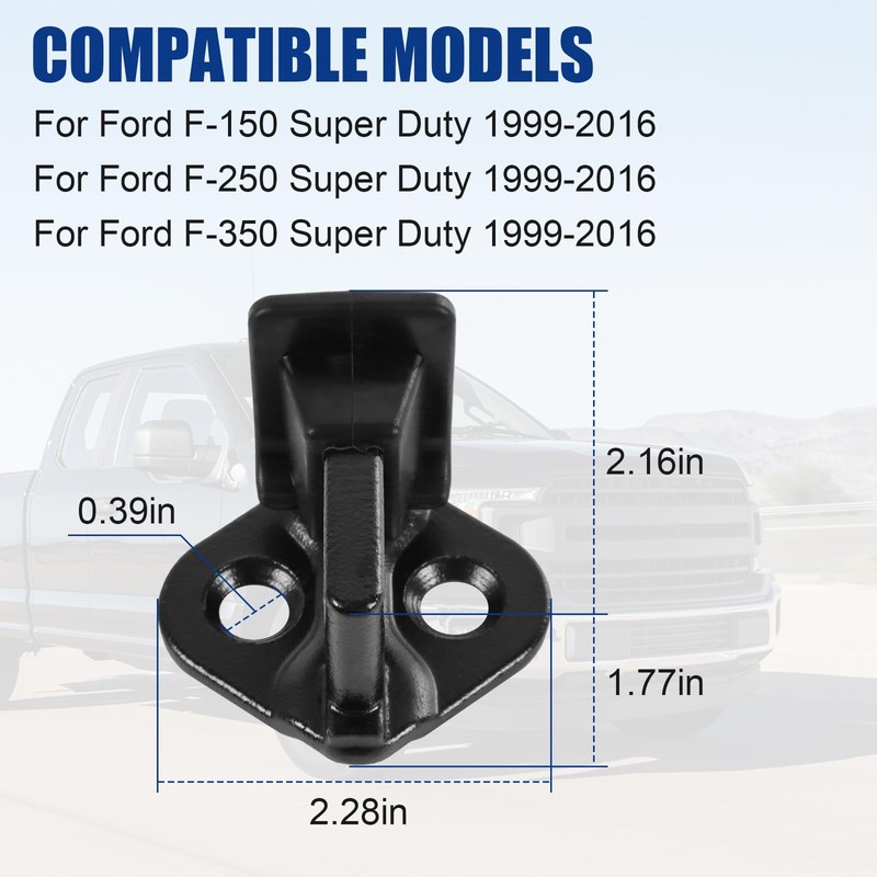 4PCs Striker Pin Bolt Replacement for F150 F250 F350 Super