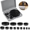 Knpwer 20 Piece Hole Saw Set, Drill Bit, Carbon Steel,