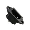 3 Pin Male Plug IEC320 C14 Chassis Panel Power Inlet