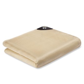 Fiberglass Welding Blanket 6x8 ft - 1022 °F High Temp Insulation Blanket, 850 GSM Heavy Duty Fire Resistant Blankets, Heat Resistant Fabric for Industrial, Smoker, Camping, Grill