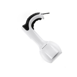 Dog Toilet Picker Easy Cleaning Ergonomics Portable Pet Feces Cleaning Tool for Pets [White] Send 1 Roll of Garbage Bags, A Total of 15