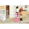SDADI Mother's Helper Adjustable Height Kitchen Step Stool, Children Kids