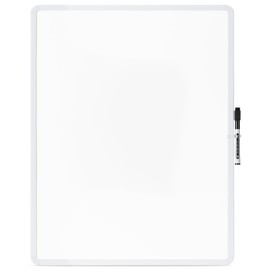 Mr. Pen- Dry Erase Board, 18” x 24” with a Black Marker, White Frame, Dry Erase Board for Wall, Magnetic Whiteboard for Wall, Dry Erase Boards, Whiteboards, Magnetic White Board