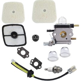 Shnile Carburetor & Gasket Compatible with Mantis Tillers Cultivator 7222E Echo SV-4B SV-4/B SV4B 2 Cycle Stroke Mantis Echo Tiller Cultivator C1U-K54A Zama C1U-K27 C1U-K27B C1U-K27C Mantis Tillers
