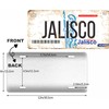 Set Jalisco Mexico Aluminum Novelty Vanity Plate Placa Sign 6"
