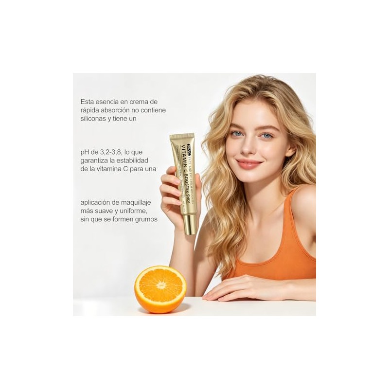 Vitamina C con Glutatión y Vitamina E,Vitamin C Booster Shot