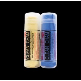 Unbranded SYNTHETIC CHAMOIS Absorbent Car Drying Towel, 26"x17" - 2 PACK MIX