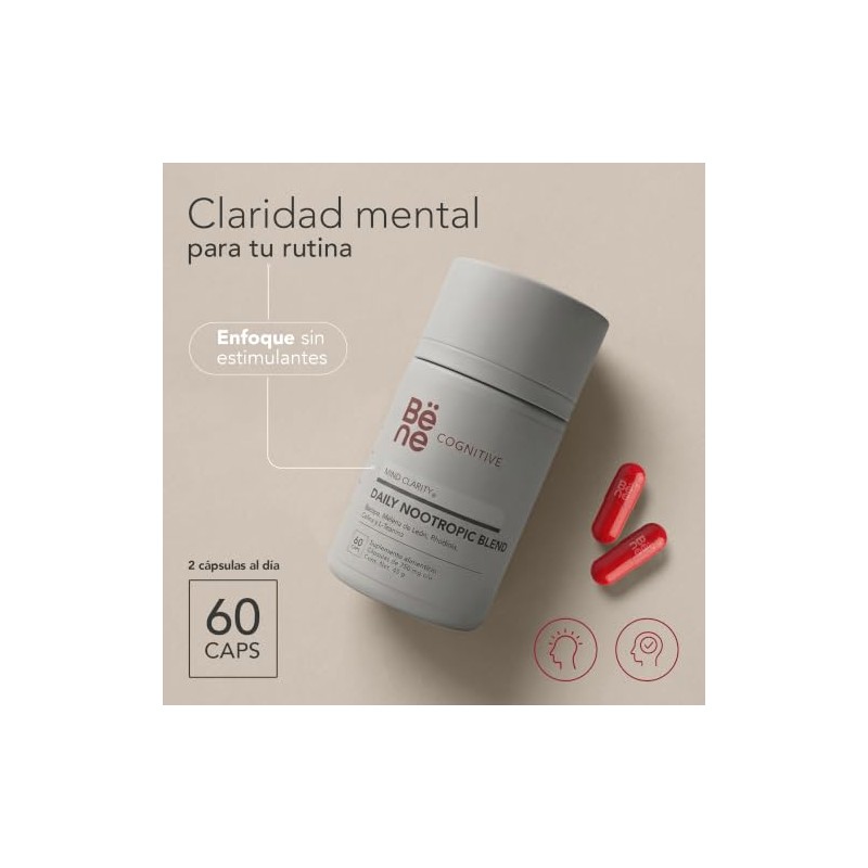 B?ne Add Life, Daily Nootropic Blend 60 C?psulas