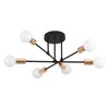 ZYDTRIP Sputnik Chandelier Ceiling Light, Adjustable Ceiling Lights Living Room