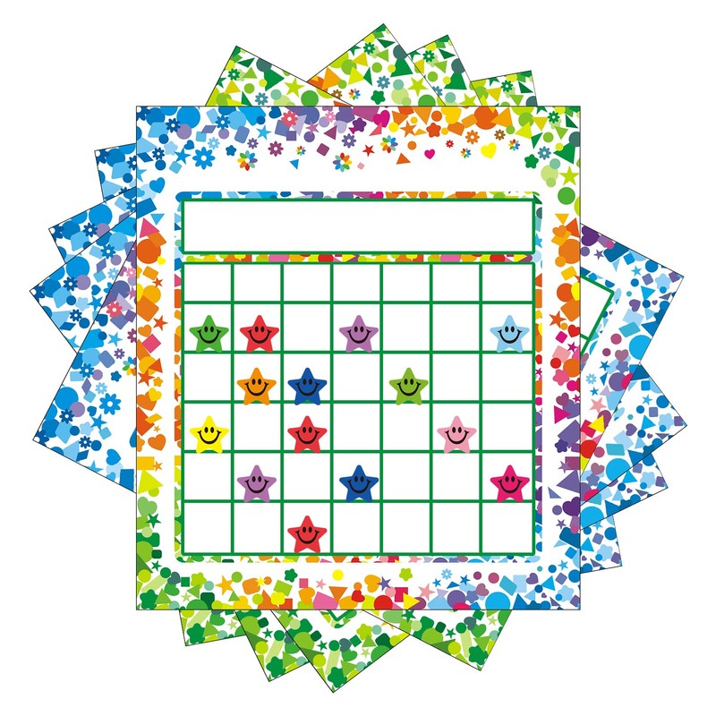 REGELETO 100 Pack Incentive Reward Chart for Kids, 2 Designs