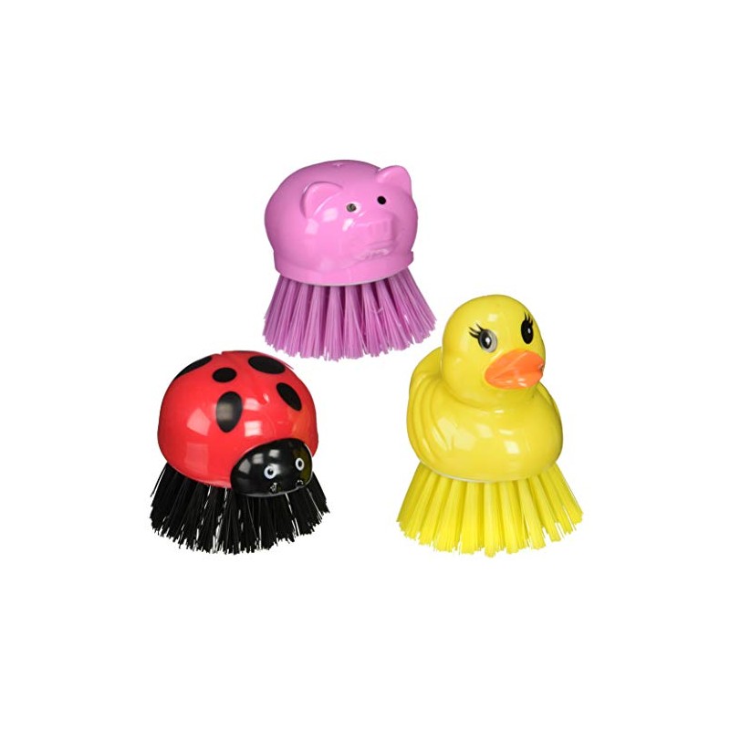 Generic 1PC Kitchen Cleaning Brush Animal Duck Pig Dish Potato