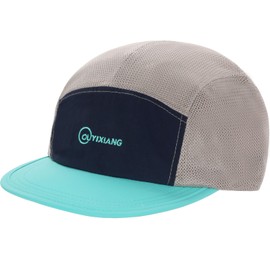 IDASHPO 5 Panel Hats for Men，Baseball Cap, Outdoor Sports Running Cap, Suitable for Theme Parties for Women.(Lake Blue)
