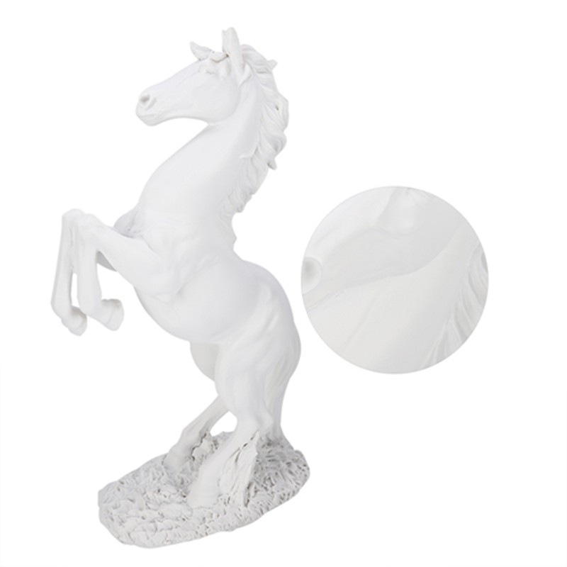 Eruopean Style Horse Sculpture Home Desk Decor Ornament Photograph Props