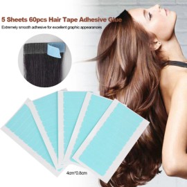 UNice 240pcs Double Sided Adhesive Super Tape Waterproof For Hair Extensions US