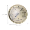 Tofficu Garden Thermometer Outdoor Temperature Gauge Large Easy to Read