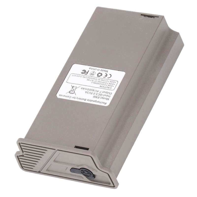 Trail Camera Battery Pack 6000mAh Cellular Trail Camera Rechargeable Lithium