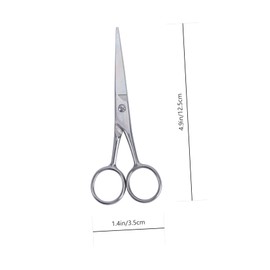 FOMIYES 1Pc Professional Hairdressing Scissors Straight Cut Scissors for Barbers Home Use Pets Anti-corrosion Hair Styling Tool