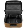 PODAHO Brown Travel Odorless Bag with 10PCS Accessories, Portable Smell
