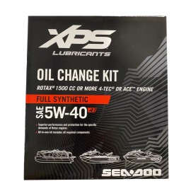 Sea-Doo OEM Seadoo XPS Synthetic Oil Change Kit DCPR8E Spark Plugs 4-Tec GTR GTI RXP RXT