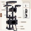 Gitelsnour Cat Tree, 78.7'' Cat Tower, 2 Big Condos for