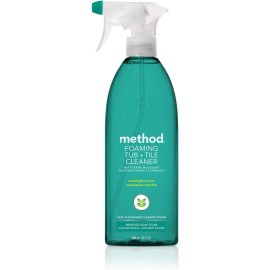 Method Foaming Tub & Tile Cleaner, Eucalyptus Mint, 28oz, 1 pack - Packaging Var