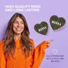 1 x Heart Coaster - Name Hanna Camouflage Army Military