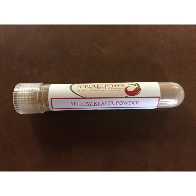 Unbranded FRESH GROUND YELLOW REAPER POWDER VIAL (8 GRAMS/ OVER
