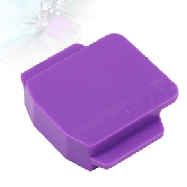 Sewing Machine Magnetic Seam Guide, 2025 New Upgraded Version Multi Purpose Magnet Hemmer Guide Hem Guide Graduated Polygon Seam Guides for Universal Sewing Machine Accessories Supplies (Purple)