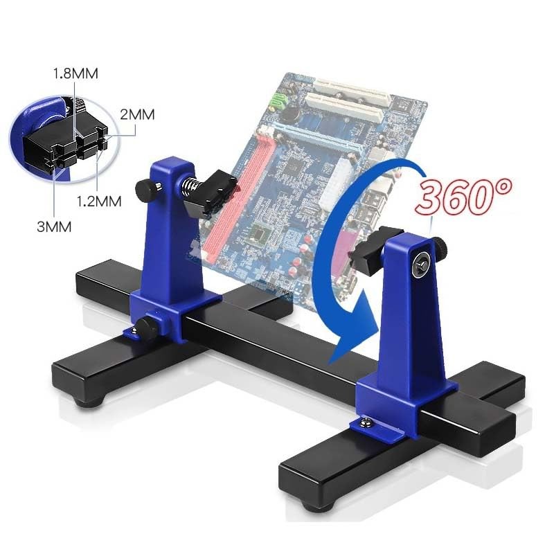 DEVMO Circuit Board Holder,Adjustable Printed Circuit Board Holder Frame PCB