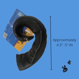 Honey I'm Home, Medium Buffalo Horn Hard Dog Chew, 15 Piece Bulk Box - All Natural, Free Range, Healthy, Grain Free & Honey Coated