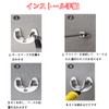 SHULLIN 2PCS Stainless Steel Closet Pole Socket Clothes Closet Rod