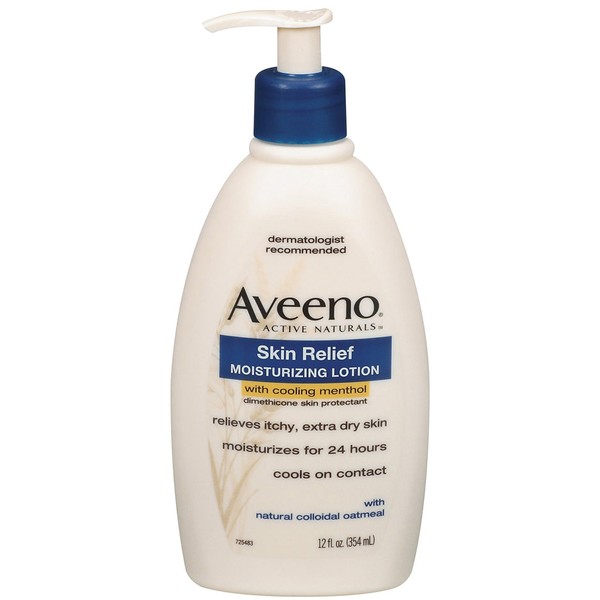 Aveeno Active Naturals Skin Relief Moisturizing Lotion, 12-Ounce