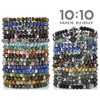 10:10 Double Wrap Bracelet Made of Hypoallergenic Stainless Steel, Natural