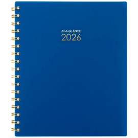 AT-A-GLANCE 2026 Planner, Weekly & Monthly, 7" x 8.75", Medium, Harmony, Denim (1099-805-20-26)