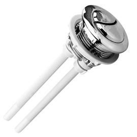 Toilet Push Button Flush Replacement, YTOOK Dual Toilet Flush Button Round Head Toilet Flush Button Replacement Accessories for Bathroom Toilet Water Tank Repair