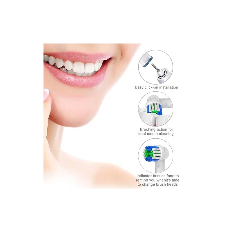 12 Pack Replacement Toothbrush Heads for Oral-B