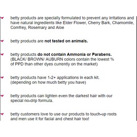 Betty Beauty Fun Betty - Color For the Hair Down There Kit