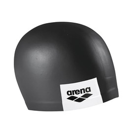 Arena - Gorro de natación Unisex de Silicona Moldeada con Logotipo para Adultos, para Entrenamiento intensivo, reducido, Ajuste cómodo, Talla única