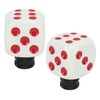 Dice Shape Shift Head Resin Gear Shifting Lever Knob Transmission