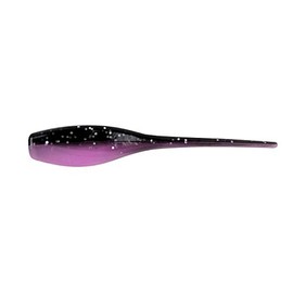Bobby Garland The Original 2" Baby Shad Soft Plastic Fishing Lure, Fishing Gear and Accessories, 18 per Pack, Black Gum