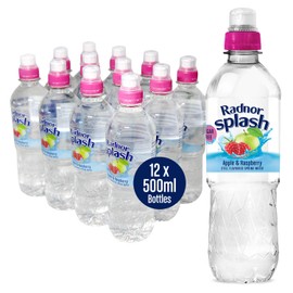 Radnor Splash Still Apple and Raspberry Flavoured Water 12x500ml