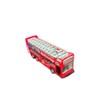 KinsFun Die Cast Metal 6" NYC Sightseeing City Tour Red