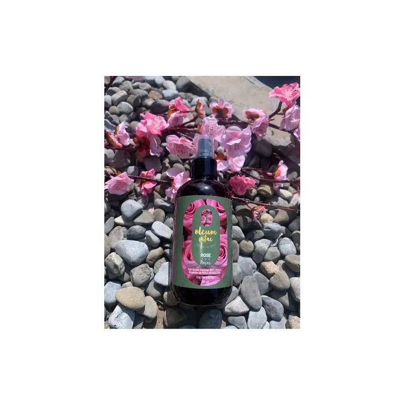 Tonico Facial Oleum Vitae C/ Aceite Esencial Rosa Damascena Momento