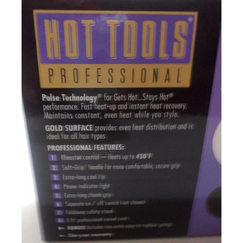 Hot Tools Professional 1102 Curling Iron / Multi-Heat Control, Big