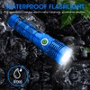 Rechargeable Flashlight High Lumens, 12000 High Lumens Super Bright Flash