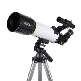 National Geographic Sky View 70mm Refractor Telescope with Panhandle Mount for Adults and Kids
