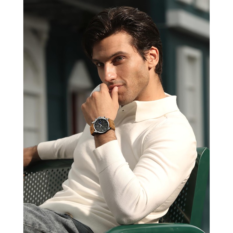 BENYAR Mens Watch 30M Waterproof Luminous Casual Business Wrist Watches