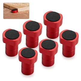 8 Abrazaderas de Banco de Aleación de Aluminio para Perros, Abrazaderas de Banco de 3/4 Pulgadas y 19 Mm, Topes de Mesa para Carpintería, Accesorio de Abrazadera de Banco de