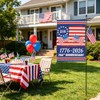 250th Anniversary USA Garden Flag - Double Sided Patriotic Decor